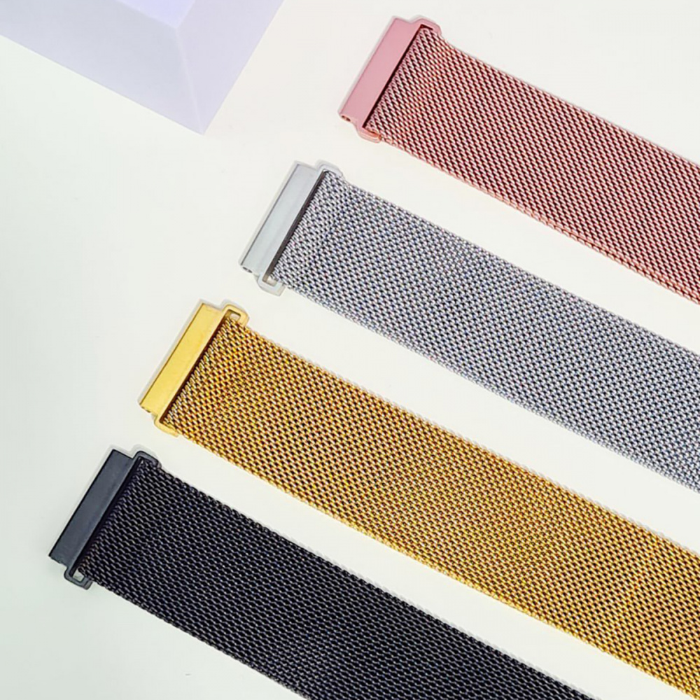 Strap for Xiaomi Amazfit/Samsung Milanese Loop 22 mm - фото 10