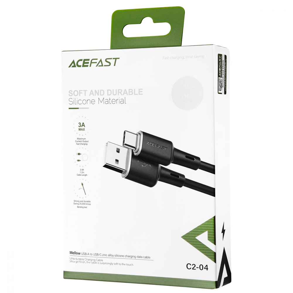 Cable Acefast C2-04 Type-C 3.0A (1.2m)