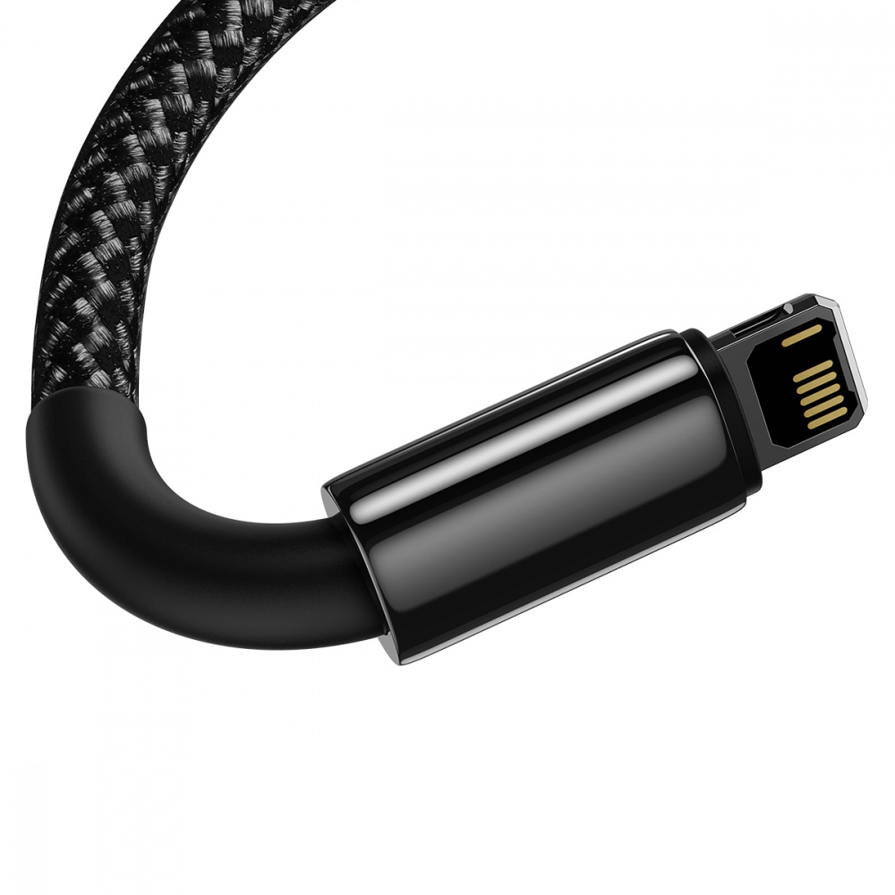 Cable Baseus Tungsten Gold Fast Charging Lightning 2.4A (1m) - фото 6