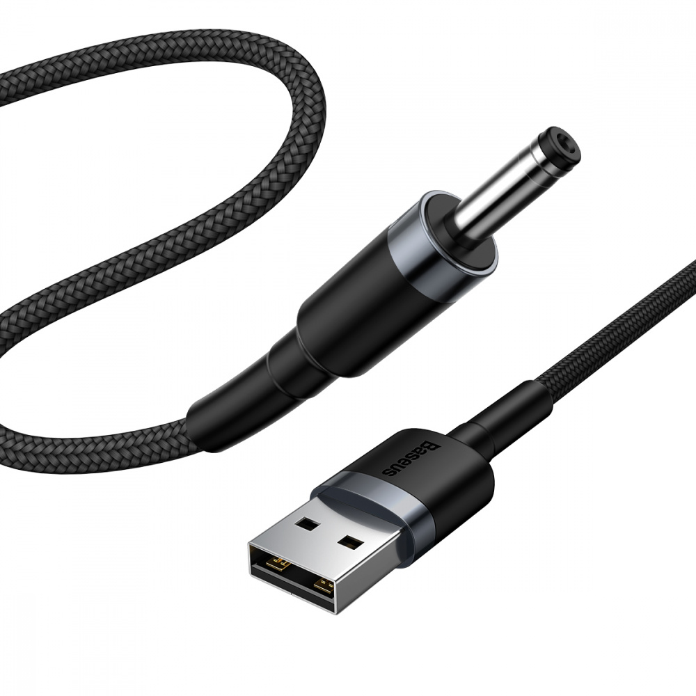 Cable Baseus Cafule USB to DC 3.5mm 2A (1m) - фото 2