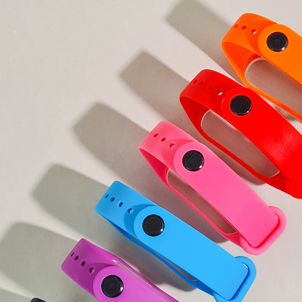 Strap Silicone Line Xiaomi Mi Band 6 - фото 3