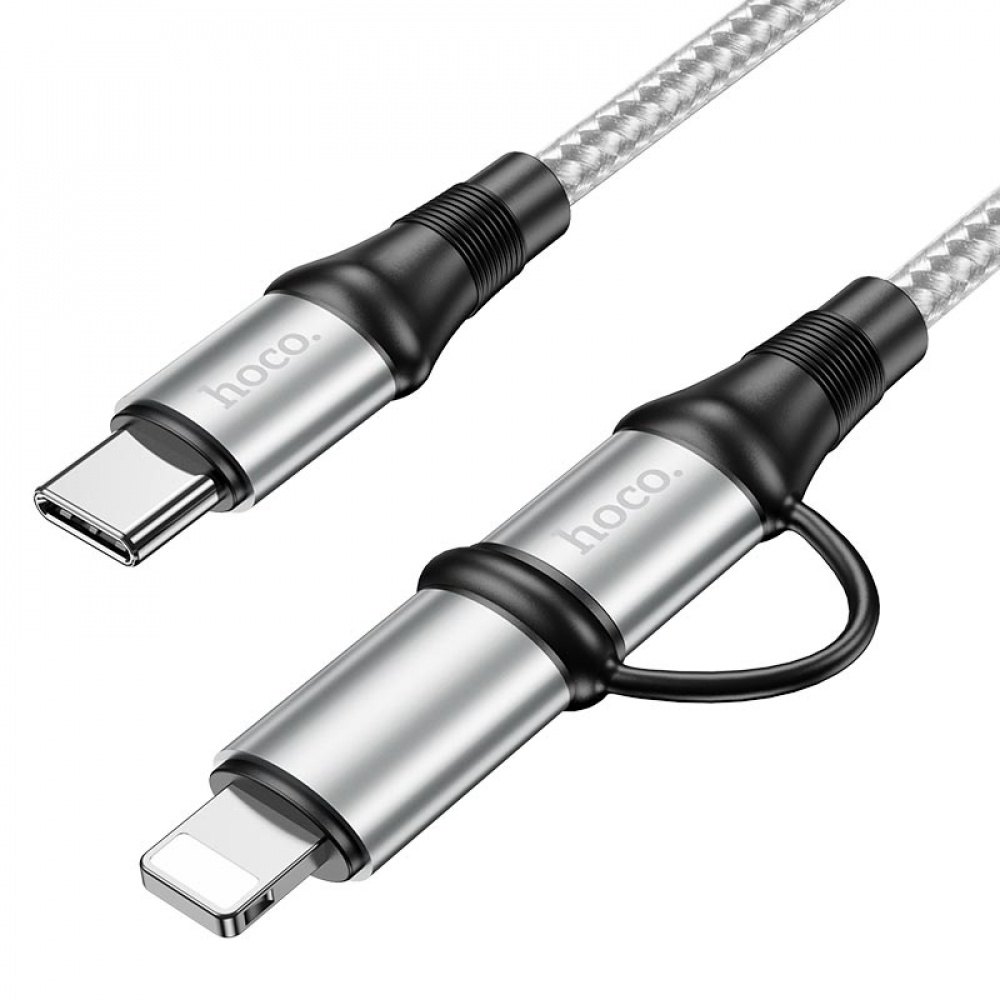 Cable Hoco X50 2-in-1 (Type-C\Lightning) (1m) - фото 3