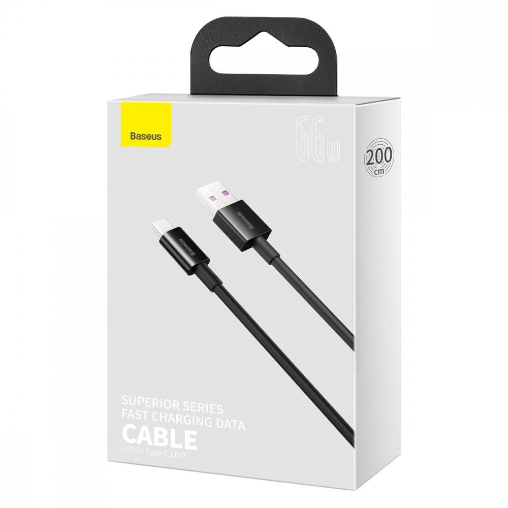 Cable Baseus Superior Series Fast Charging Type-C PD 66W (2m) - фото 3