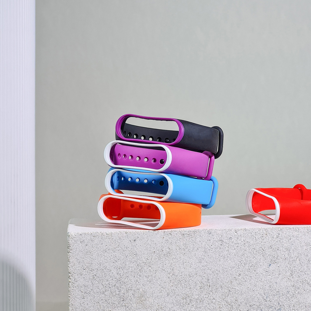 Strap Silicone Line Xiaomi Mi Band 6 - фото 4