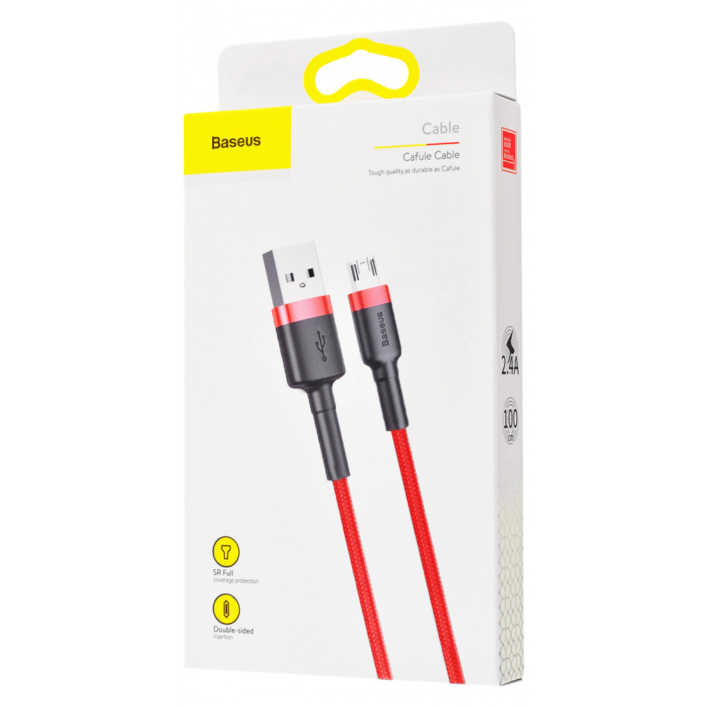 Cable Baseus Cafule Micro USB 2.4A (1m) - фото 1