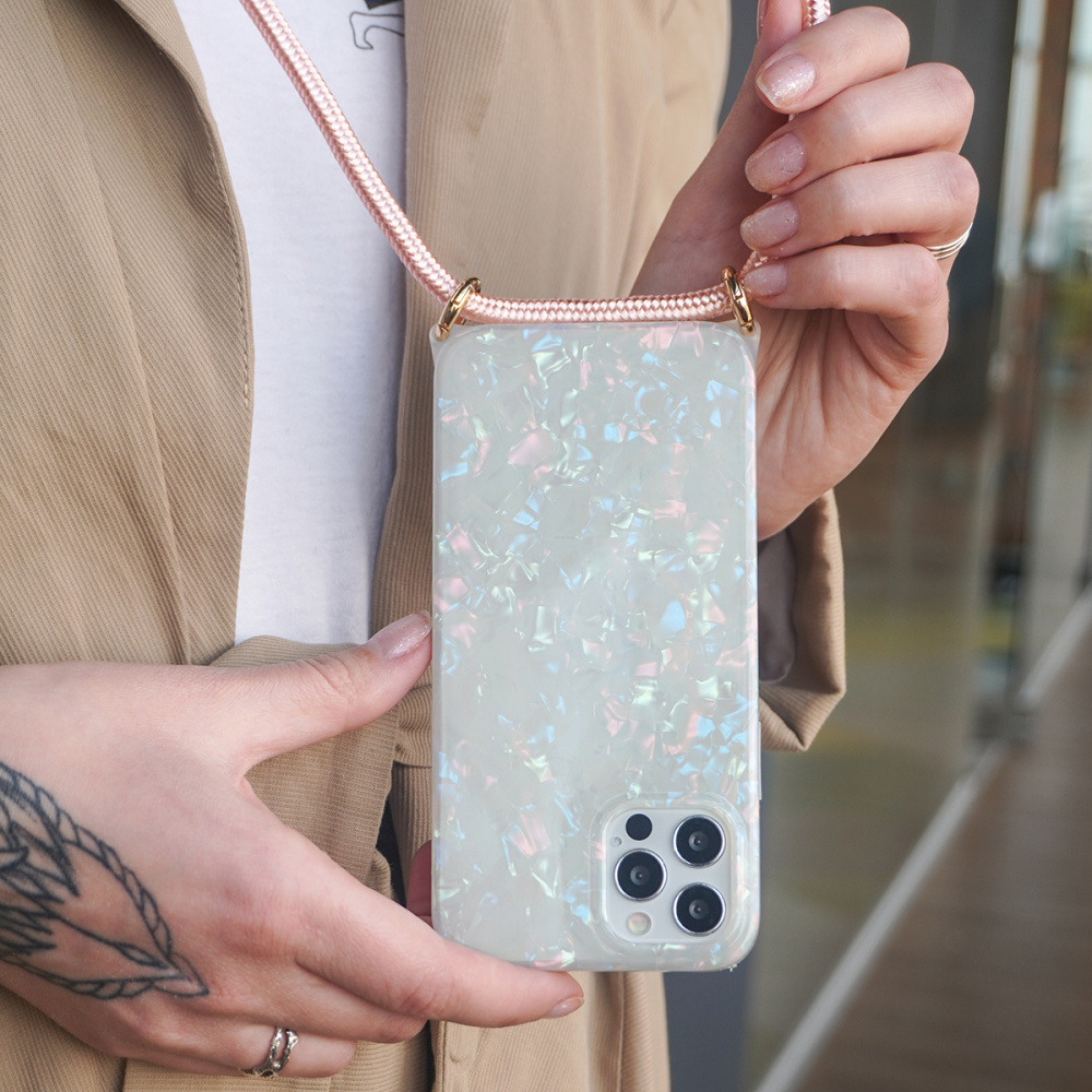 Confetti Jelly Case with Cord (TPU) iPhone X/Xs - фото 7