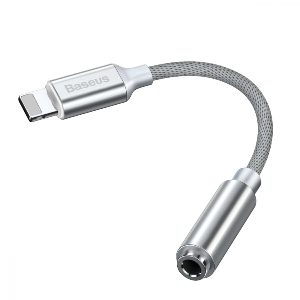 Adapter AUX Baseus Lightning to 3.5mm Headphone Jack Adapter - фото 3