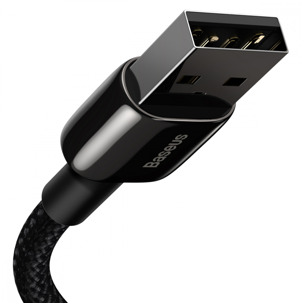 Cable Baseus Tungsten Gold Fast Charging Lightning 2.4A (1m) - фото 2