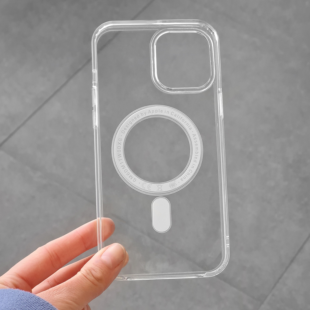 Clear Case Original Quality with MagSafe and Splash Screen for iPhone 12/12 Pro - фото 5