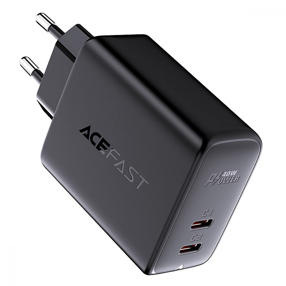 Wall Charger Acefast A9 PD 40W (2 Type-C) - фото 2