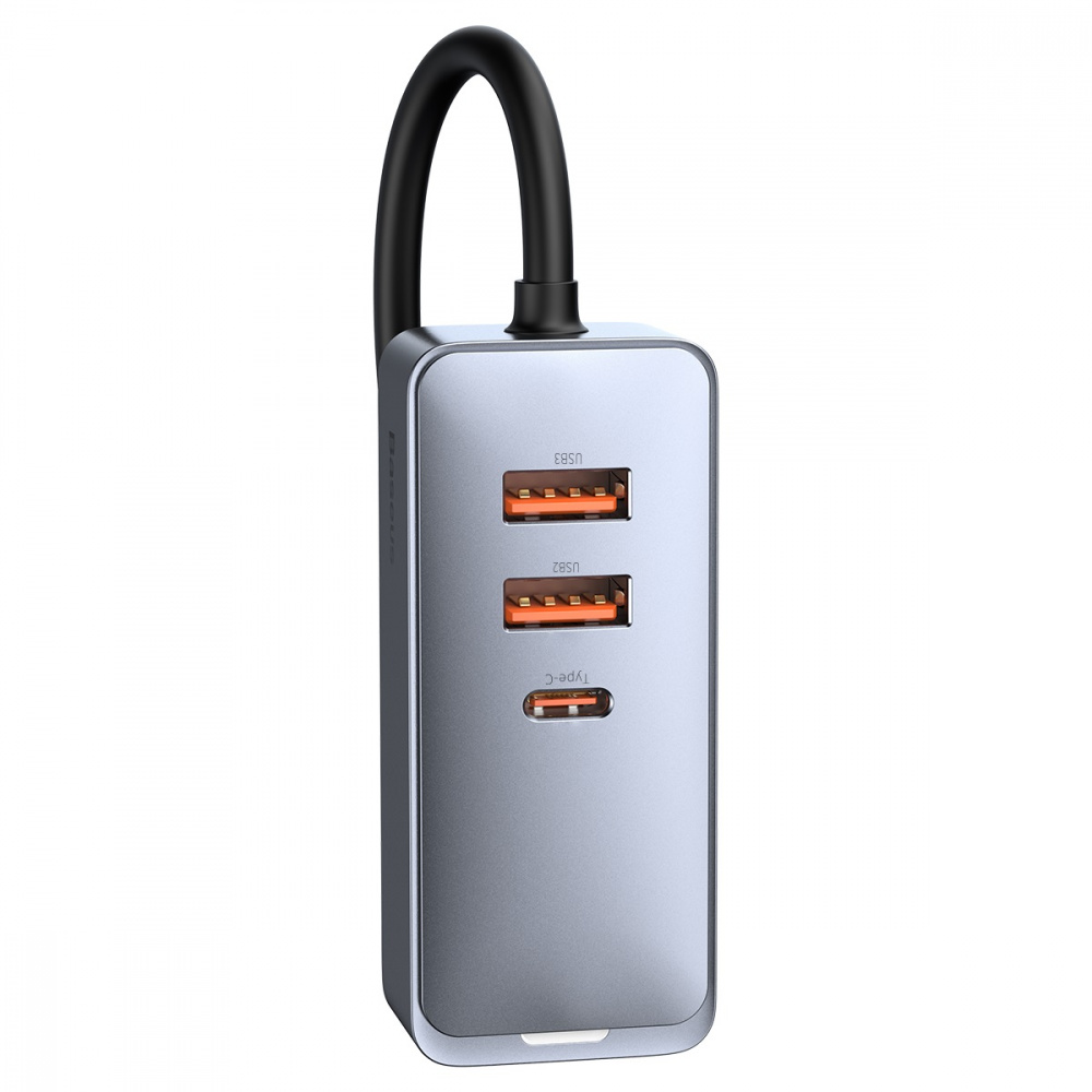 Car Charger Baseus Share Together PPS Multi-Port 3USB + Type-C 120W - фото 4