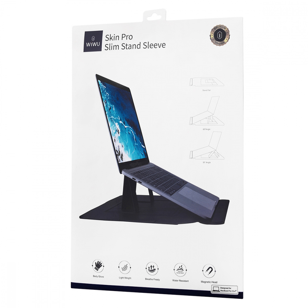 WIWU Skin Pro Portable Stand Sleeve for MacBook 15.4"