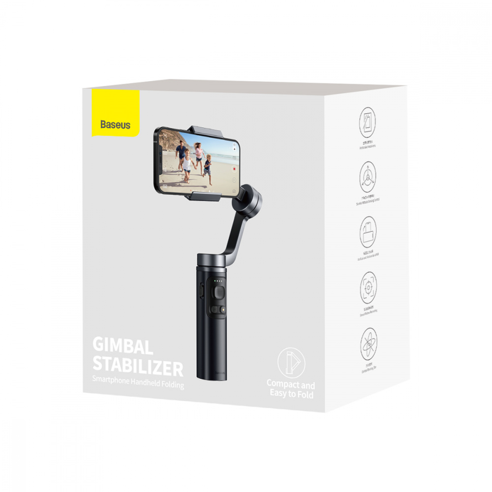 Three Axis Steadicam Baseus Gimbal Stabilizer - фото 4